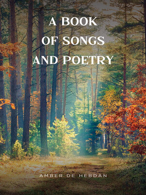 cover image of A Book of Songs and Poetry